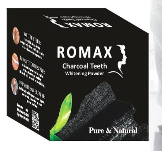 ROMEX Charcoal Teeth Whitening Powder